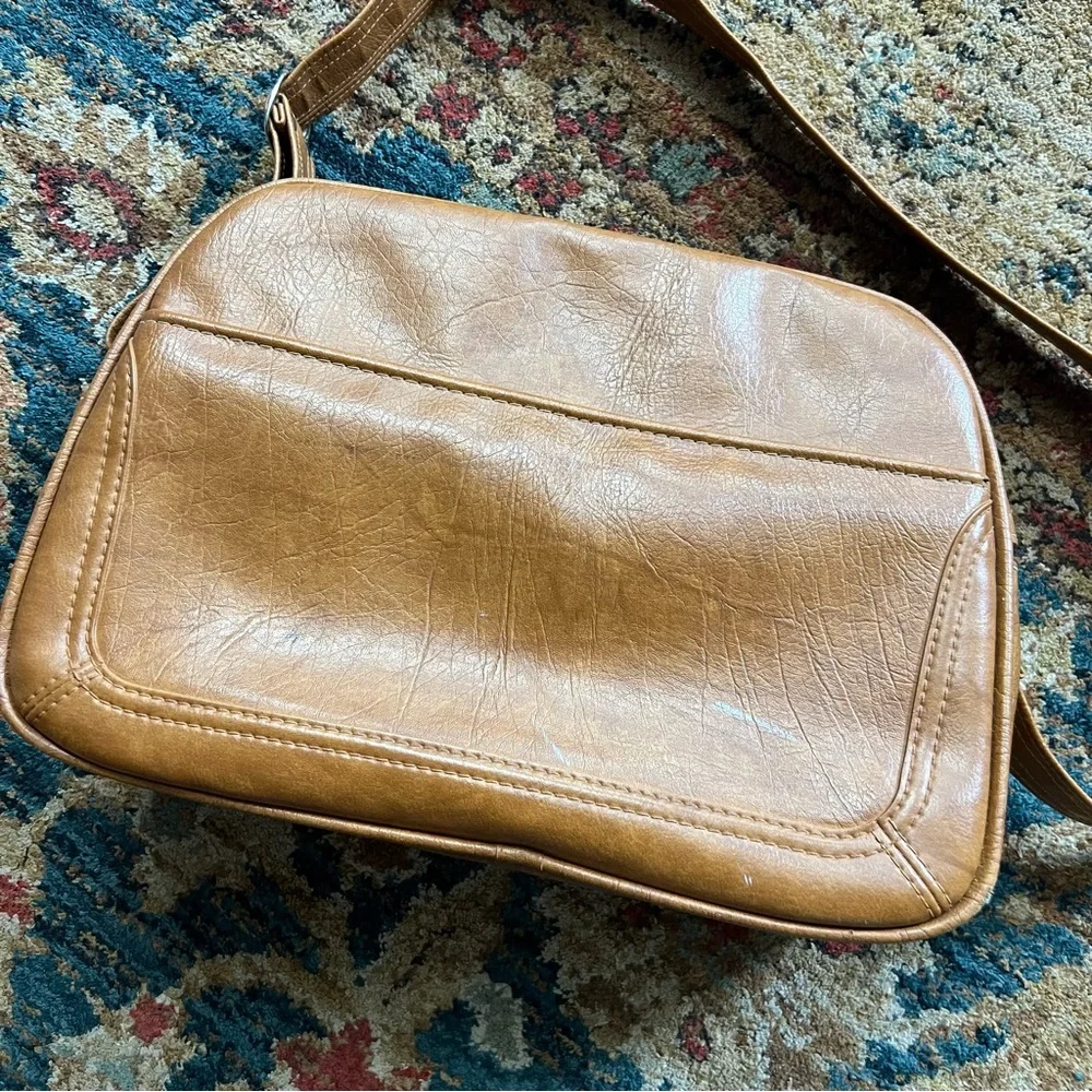 Vintage Samsonite Scandia Carry On Travel Overnight Bag Adjustable Strap